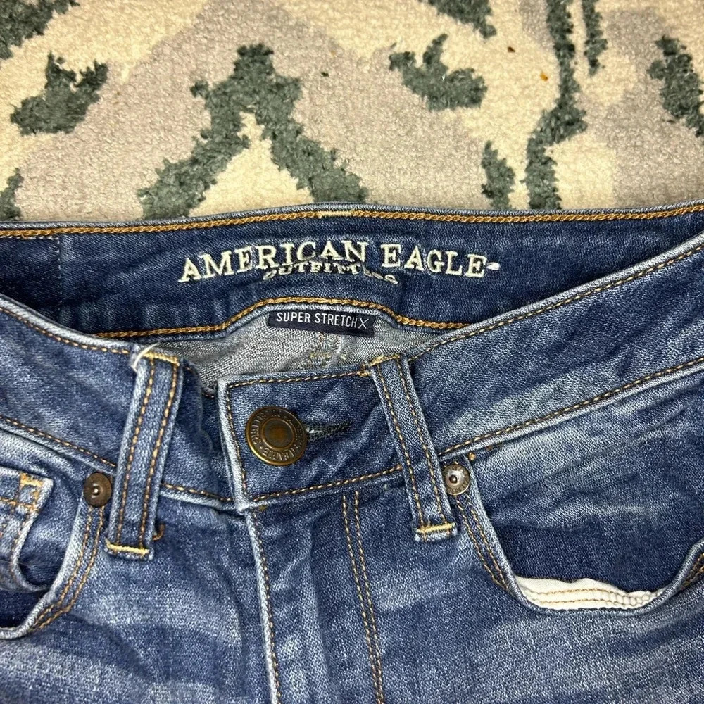 american eagle  skinny jeans women’s size 00​ - Picture 3 of 8